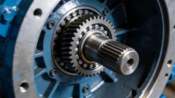 Why is the supporting shaft of the rotary reducer made of forged parts?