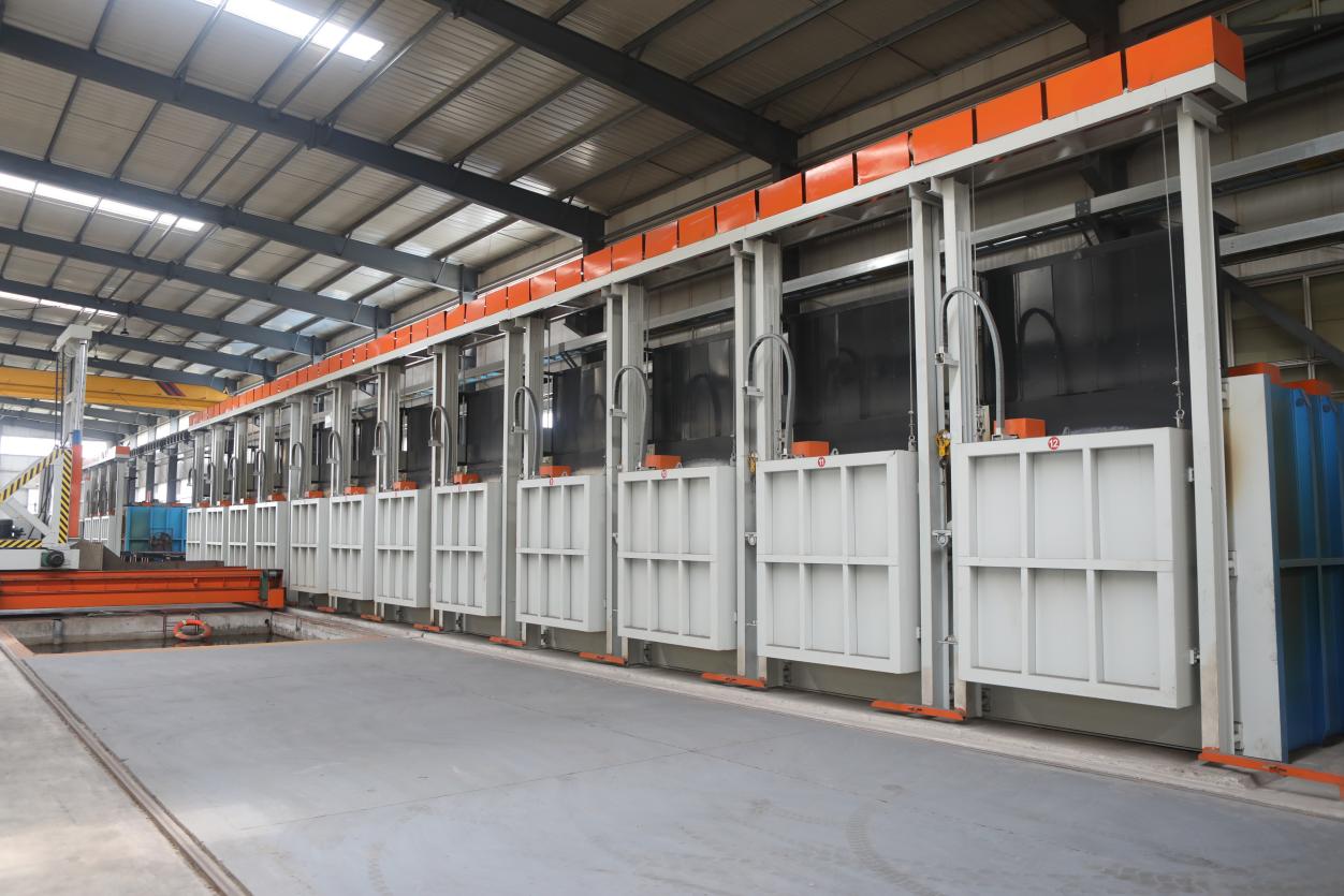 Forno di rinvenimento a resistenza di tipo scatolare