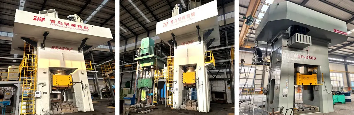 Forgiatura di un mozzo per auto elettriche Forgiatura di un mozzo per auto elettriche