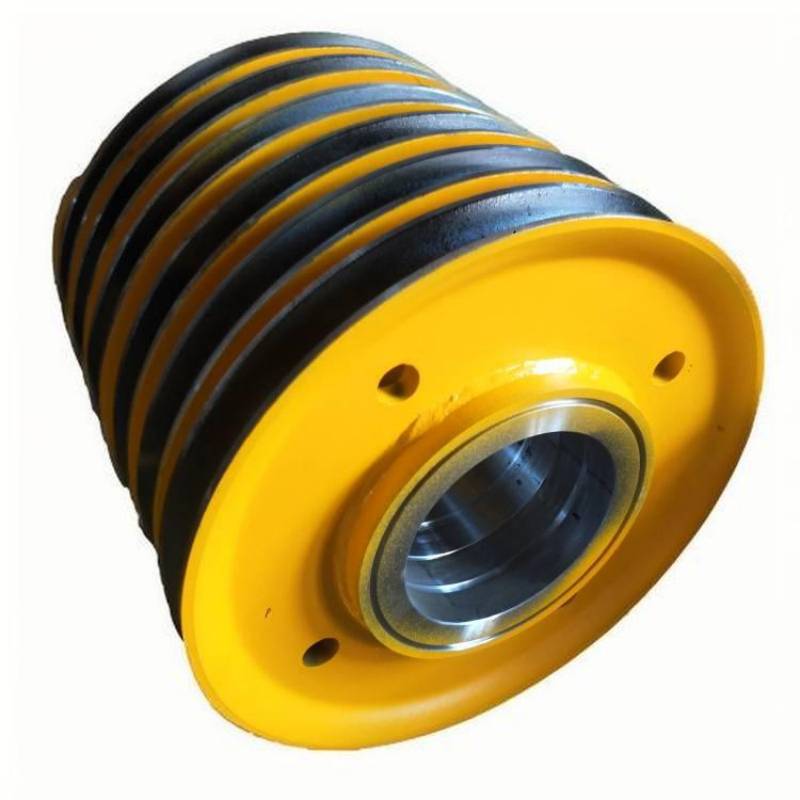 Forgiatura della puleggia del gancio della gru