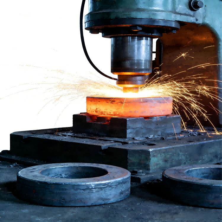 Anneau de siège de pelle forgé OEM