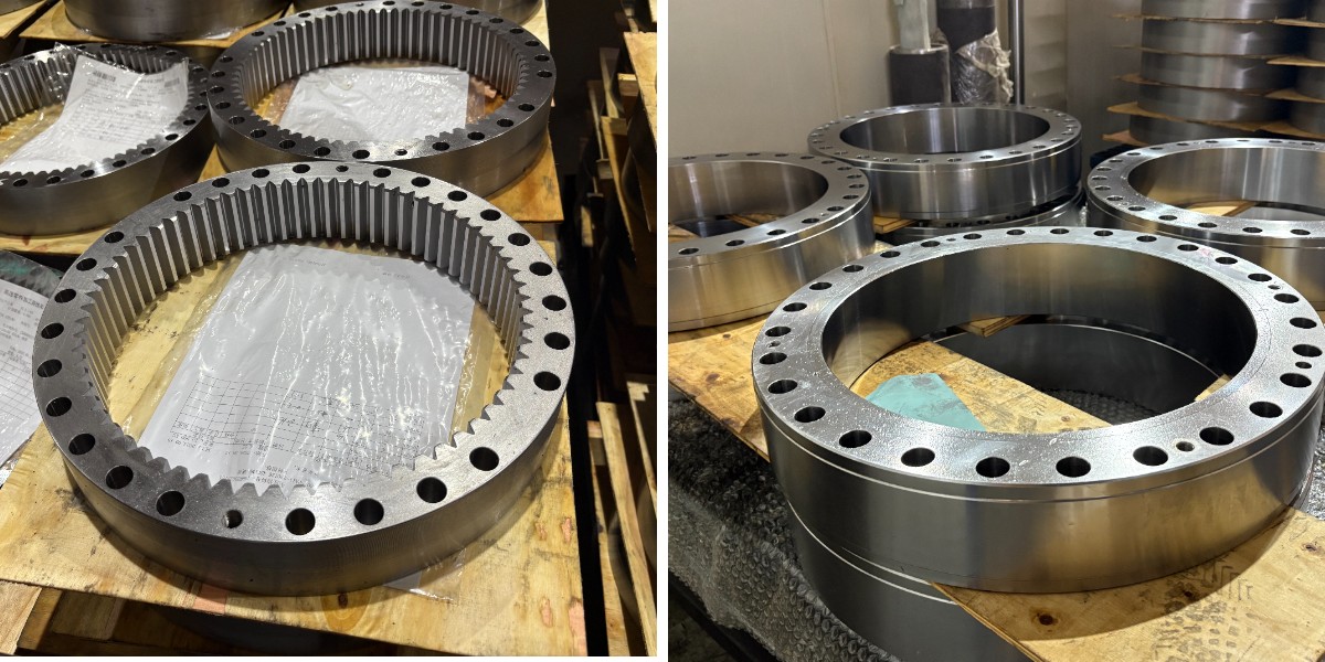 Couronne dentée de haute précision