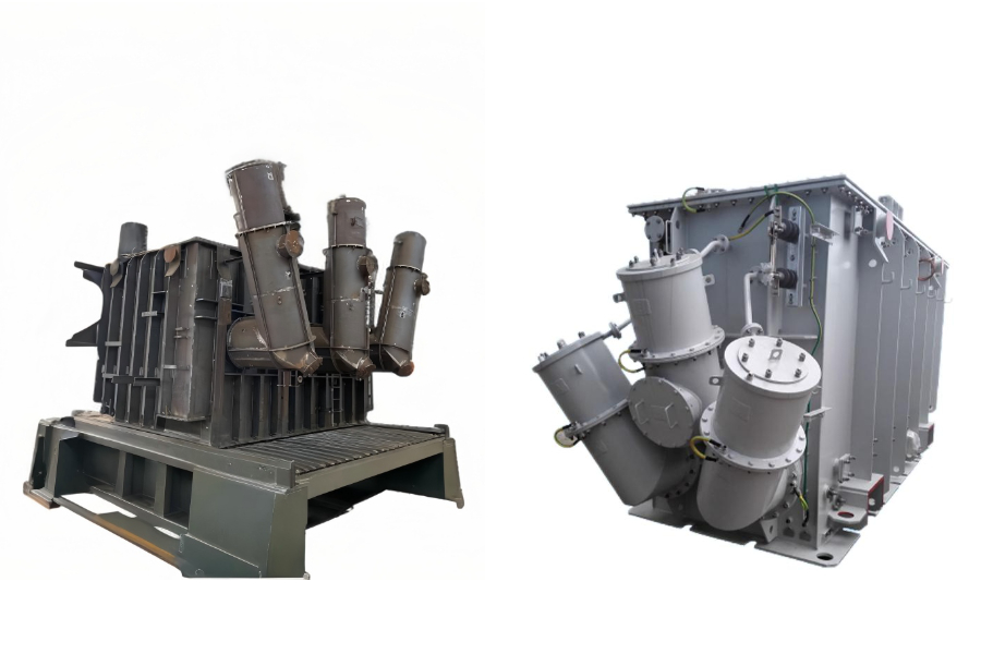 Why are high-quality welded components preferred for the outer casing of the transformer oil tank?