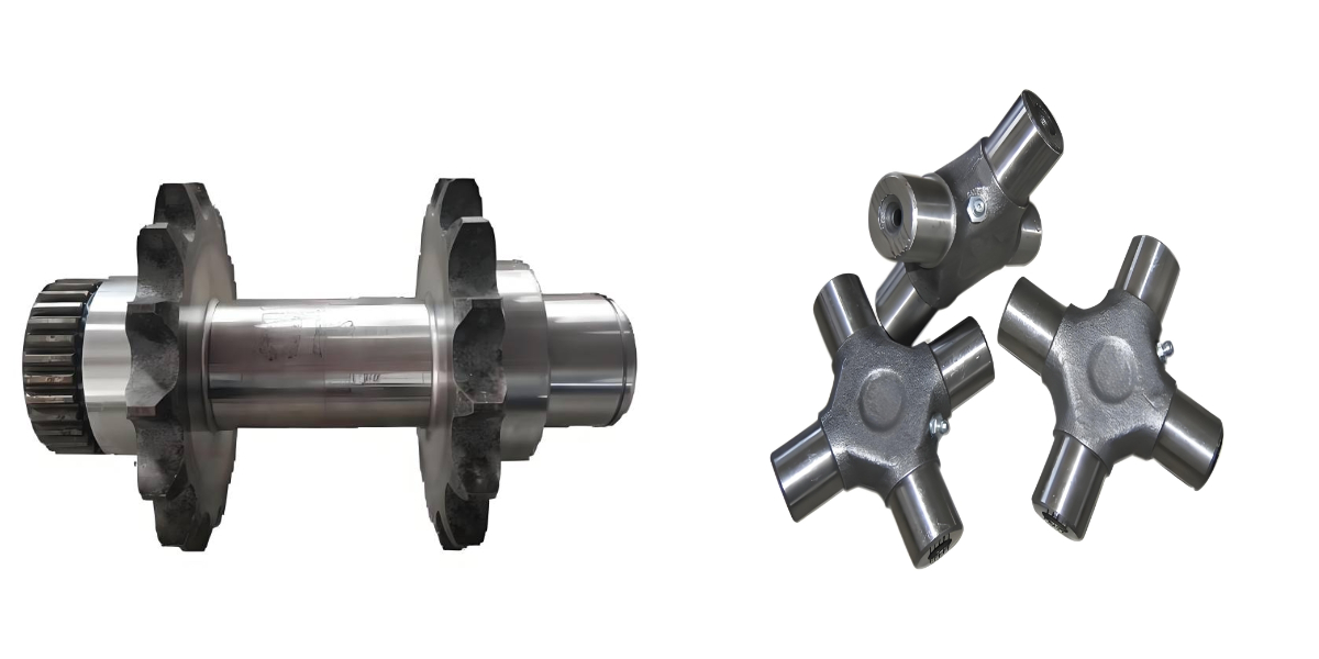 Forgiati per attrezzature petrolchimiche: Ruota a catena + albero trasversale a doppio nucleo, il protettore di situazioni di carichi pesanti e corrosione!