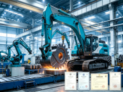Zhangqiu Forging: Mejora de la tecnología de forjas para excavadoras con certificación que respalda la entrega global.