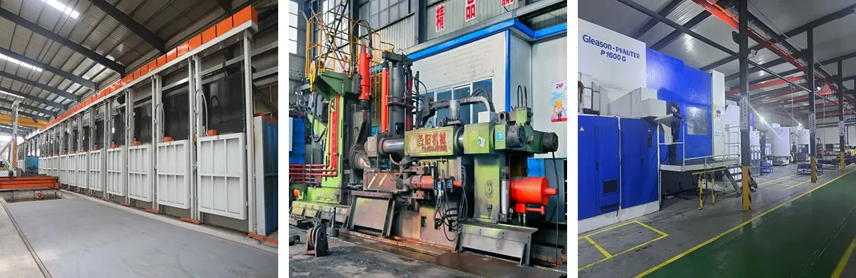 Parti forgiate di alberi trasversali Parti forgiate di alberi trasversali