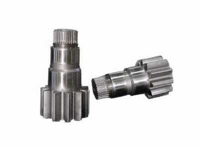 ¿Por qué el eje de engranaje de salida forjado es la opción preferida para los reductores rotativos?