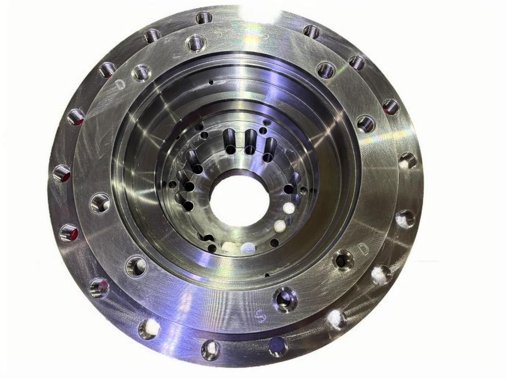 Parti dell'albero del mandrino planetario